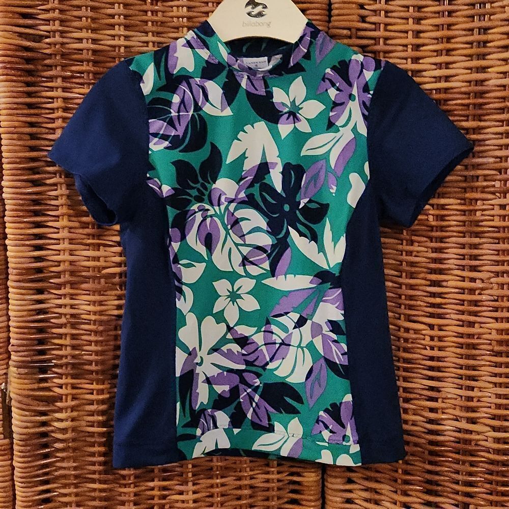 Lands End Swim Rashguard XS